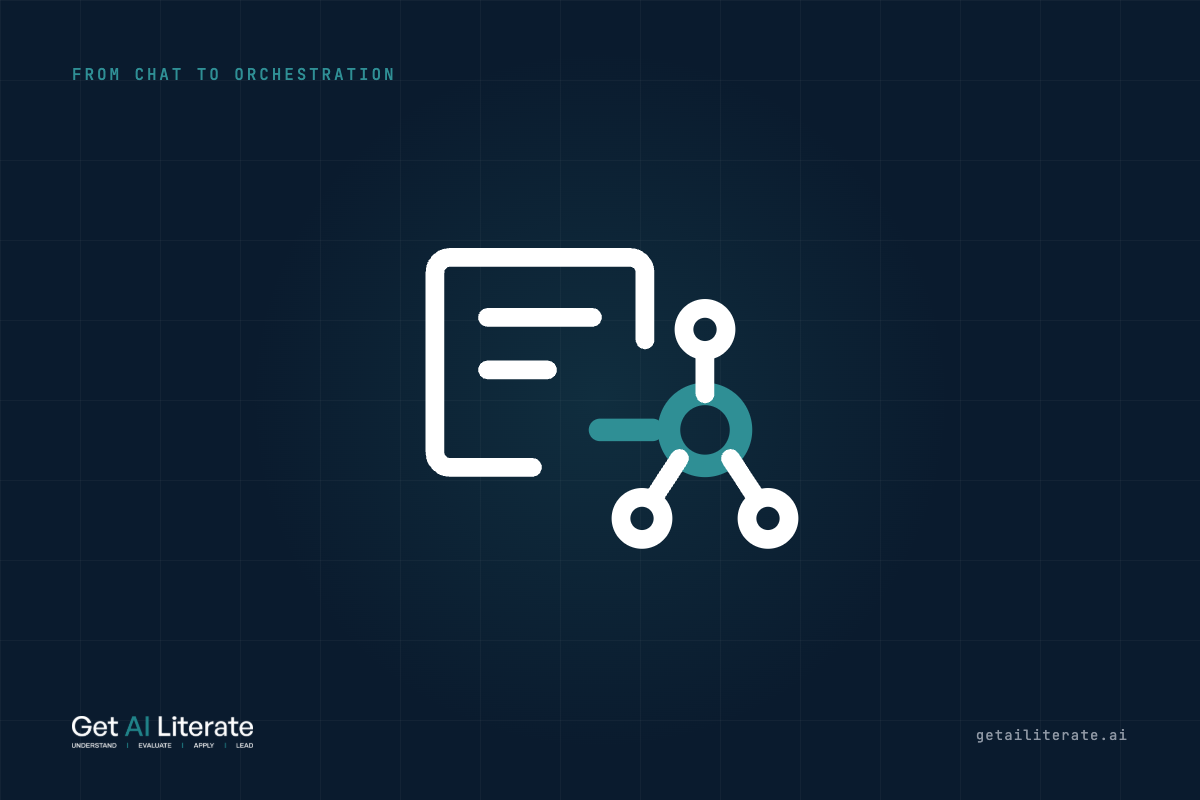 gail-feat-orchestration - Get AI Literate Chat message connecting to a network of nodes, from chat to orchestration